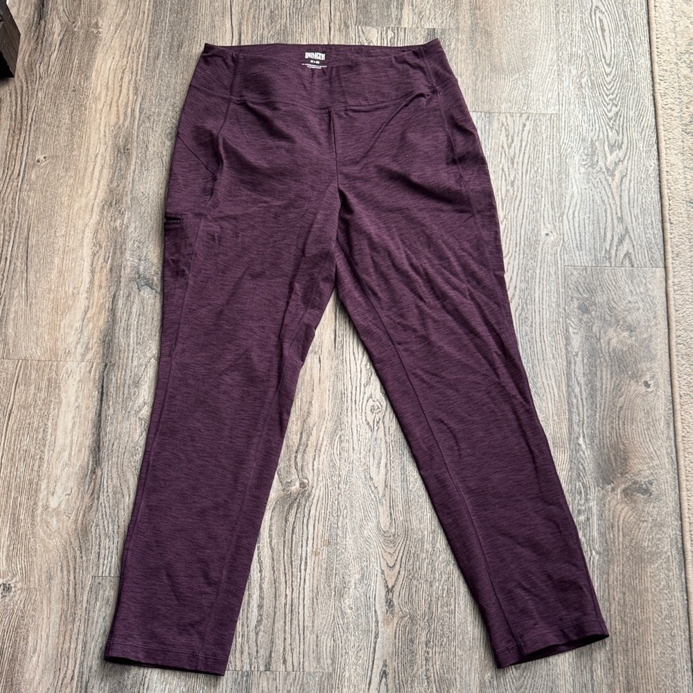 Duluth Trading Co Maroon Athletic Pants